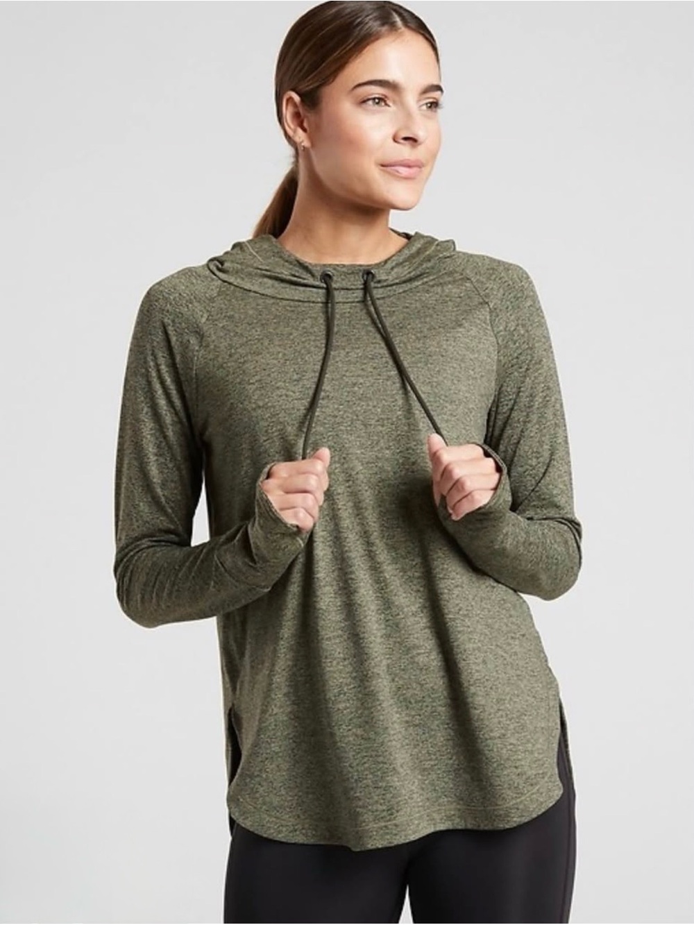 Like New Athleta Active Hoodie with Thumbholes - Women's Size XS